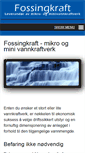 Mobile Screenshot of fossingkraft.no